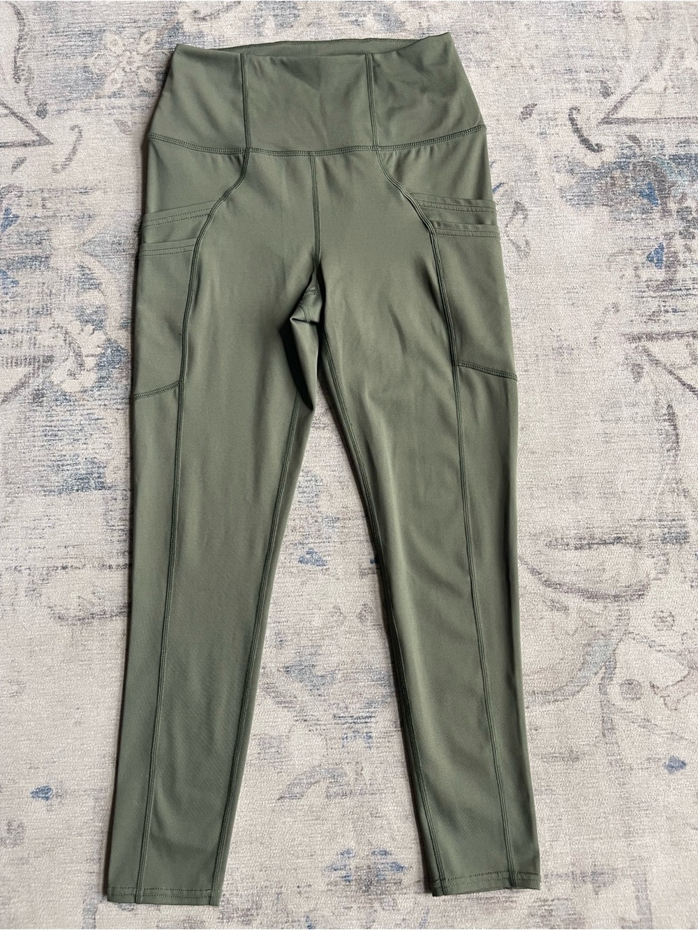 FP Movement No Limits High Rise Pocket Leggings Olive Small